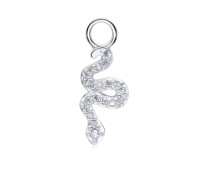 Charmed Snake Silver Charms CH-352